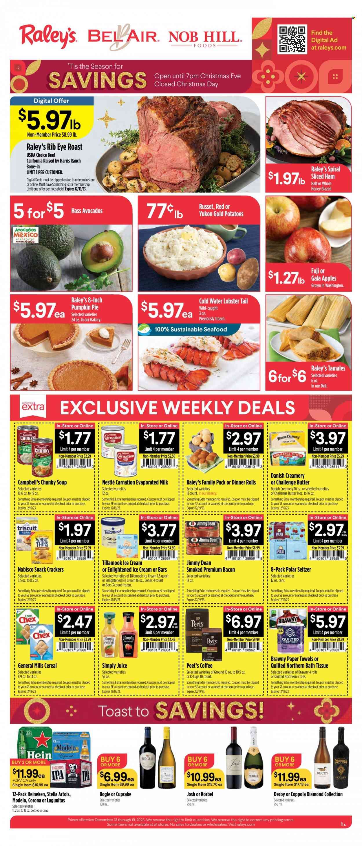 Raley's (CA, NV) Weekly Ad Flyer Specials December 13 to December 19, 2023