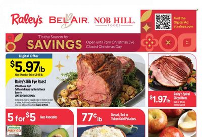 Raley's (CA, NV) Weekly Ad Flyer Specials December 13 to December 19, 2023