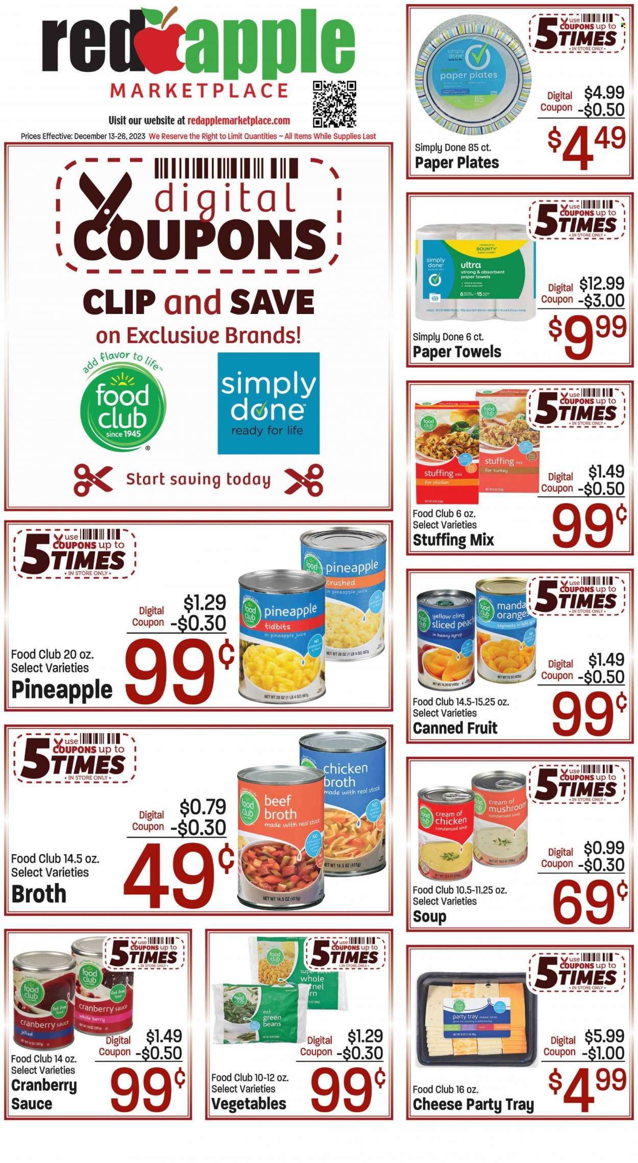 Red Apple Marketplace (OR) Weekly Ad Flyer Specials December 13 to December 26, 2023