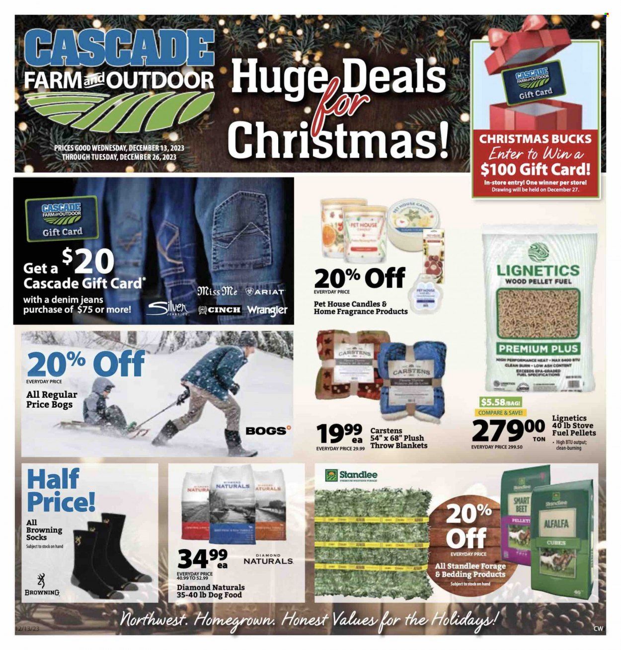 Cascade Farm And Outdoor (OR, WA) Weekly Ad Flyer Specials December 13 to December 26, 2023