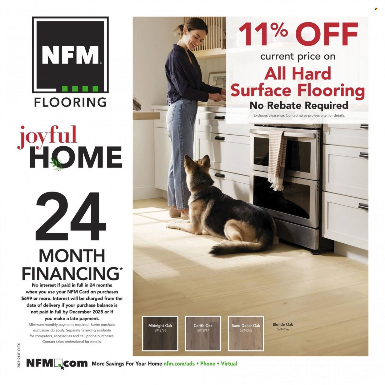 Nebraska Furniture Mart (IA, KS, NE, TX) Weekly Ad Flyer Specials December 13 to December 24, 2023