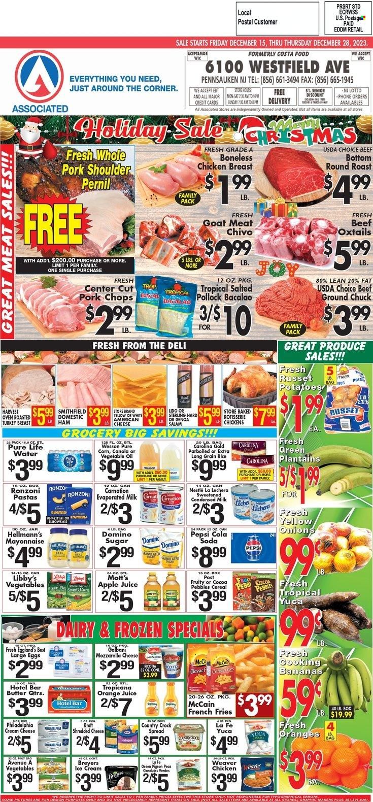 Associated Supermarkets (NY) Weekly Ad Flyer Specials December 15 to December 28, 2023