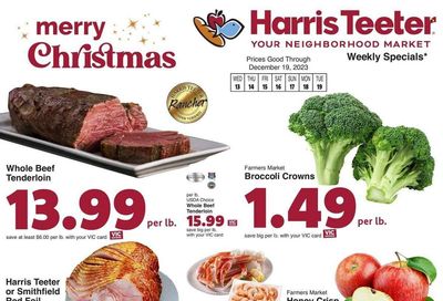 Harris Teeter Weekly Ad Flyer Specials December 13 to December 19, 2023