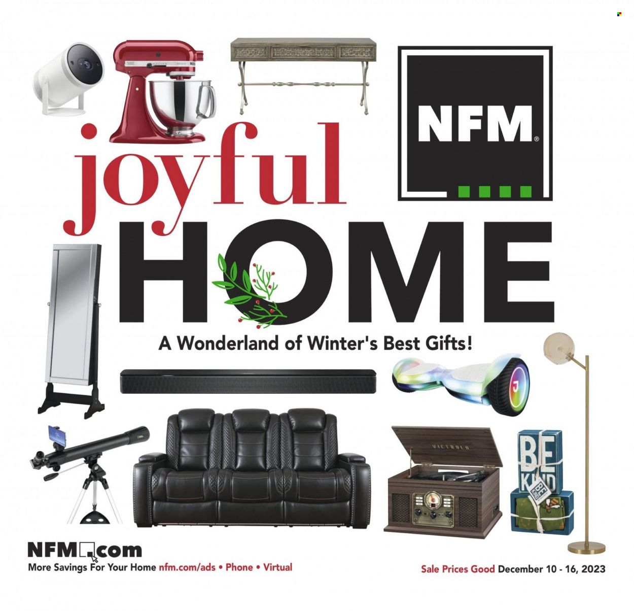 Nebraska Furniture Mart (IA, KS, NE, TX) Weekly Ad Flyer Specials December 10 to December 16, 2023