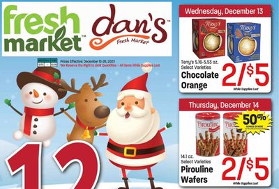 Fresh Market (UT) Weekly Ad Flyer Specials December 13 to December 26, 2023