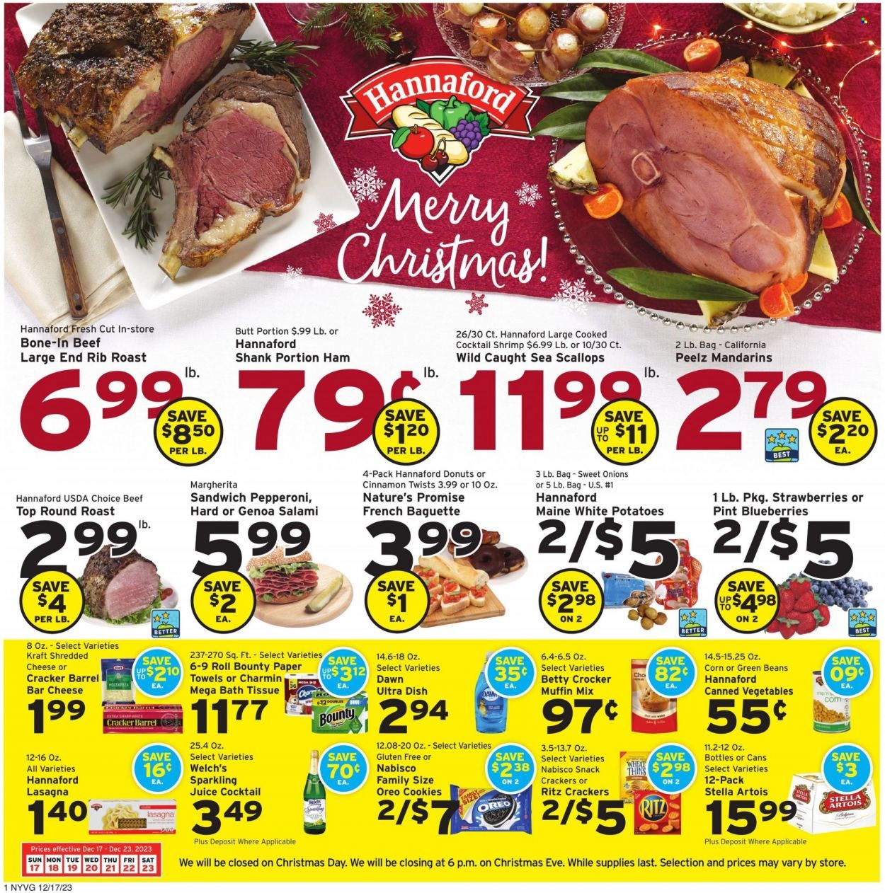 Hannaford (NY) Weekly Ad Flyer Specials December 17 to December 23, 2023