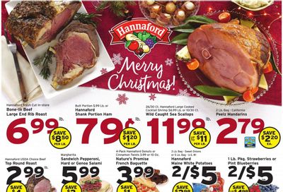 Hannaford (NY) Weekly Ad Flyer Specials December 17 to December 23, 2023