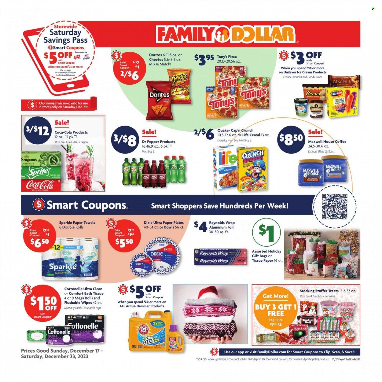 Family Dollar Weekly Ad Flyer Specials December 17 to December 23, 2023