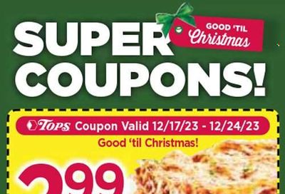 Tops Weekly Ad Flyer Specials December 17 to December 23, 2023