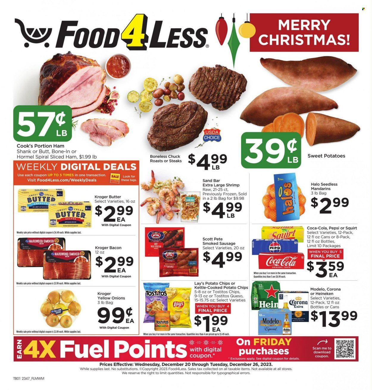 Food 4 Less (IL) Weekly Ad Flyer Specials December 20 to December 26, 2023