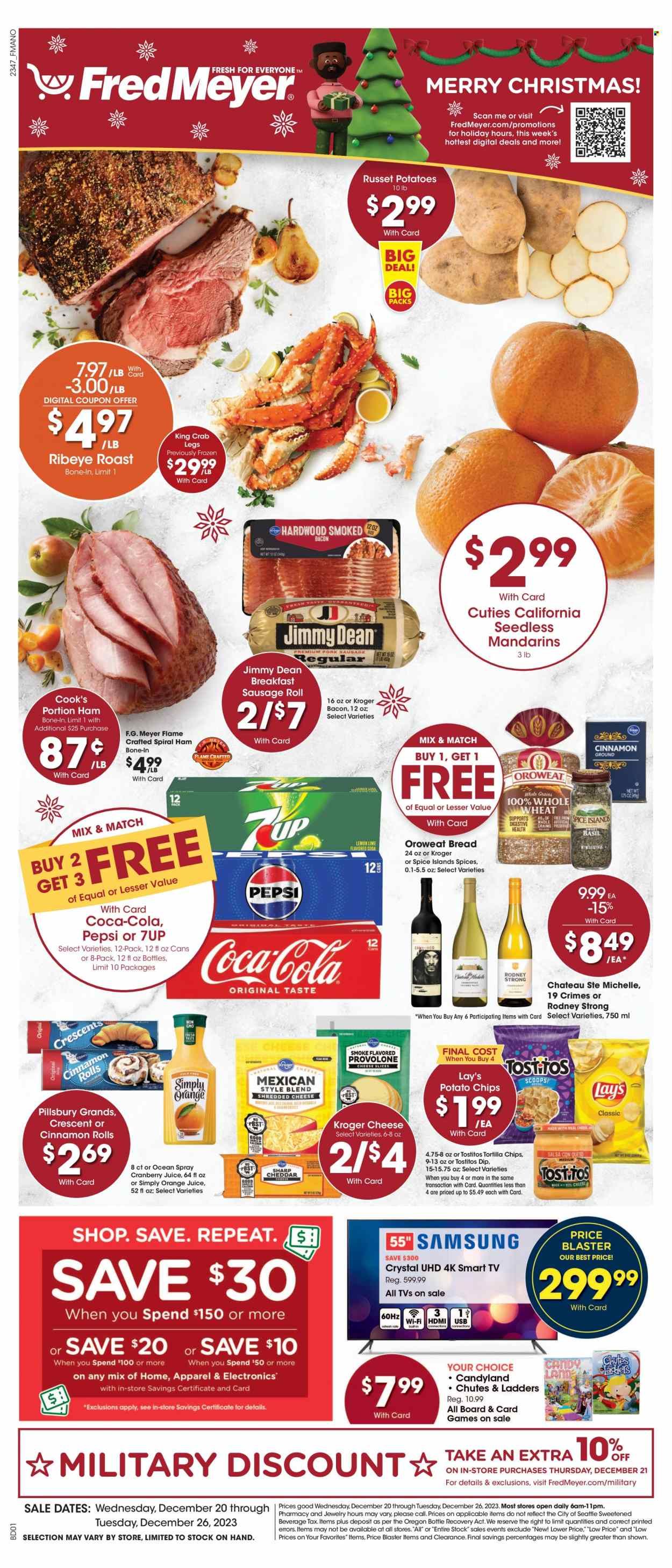 Fred Meyer (WA) Weekly Ad Flyer Specials December 20 to December 26, 2023
