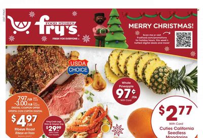 Fry’s (AZ) Weekly Ad Flyer Specials December 20 to December 26, 2023