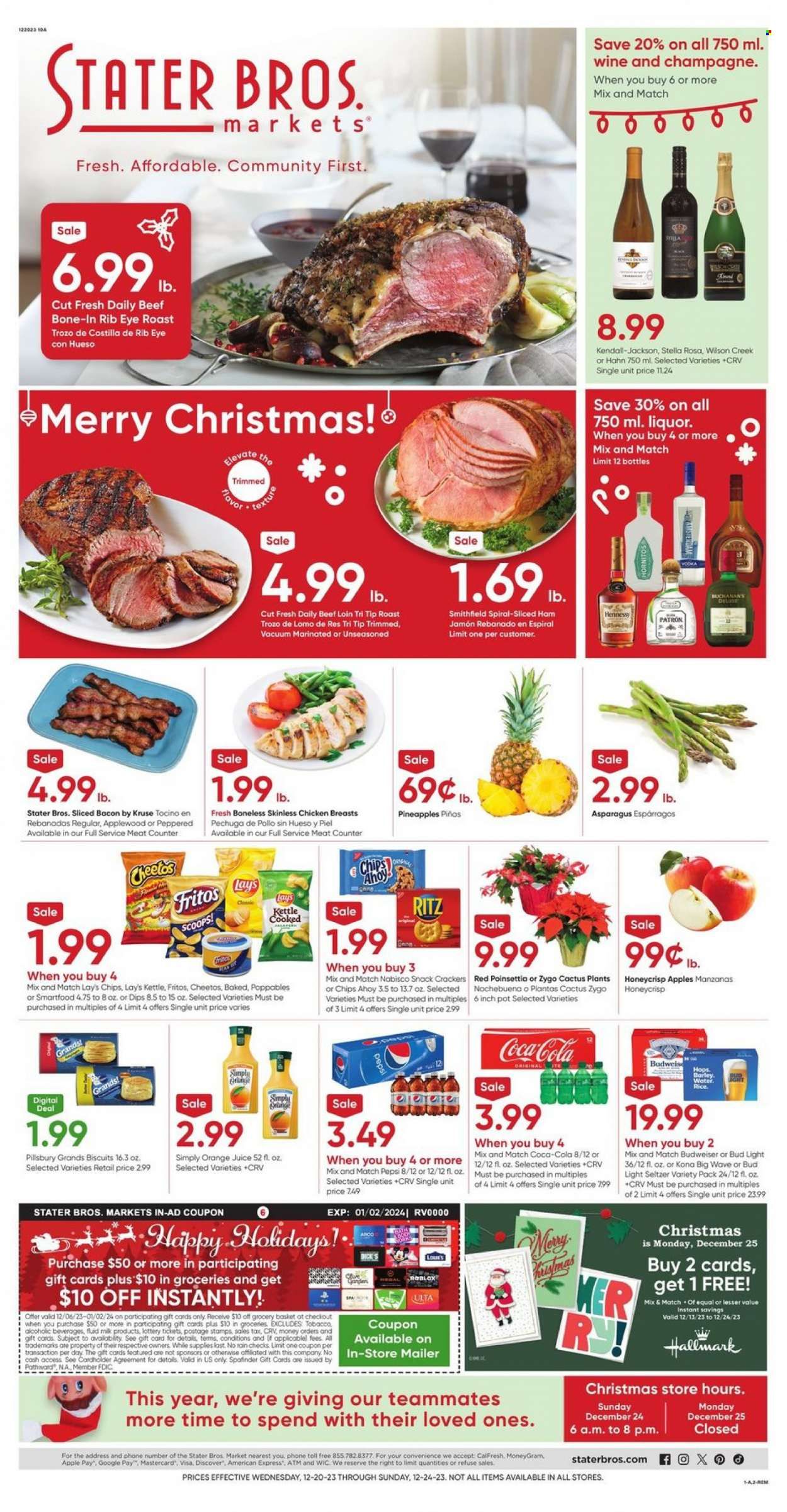 Stater Bros. Weekly Ad Flyer Specials December 20 to December 24, 2023