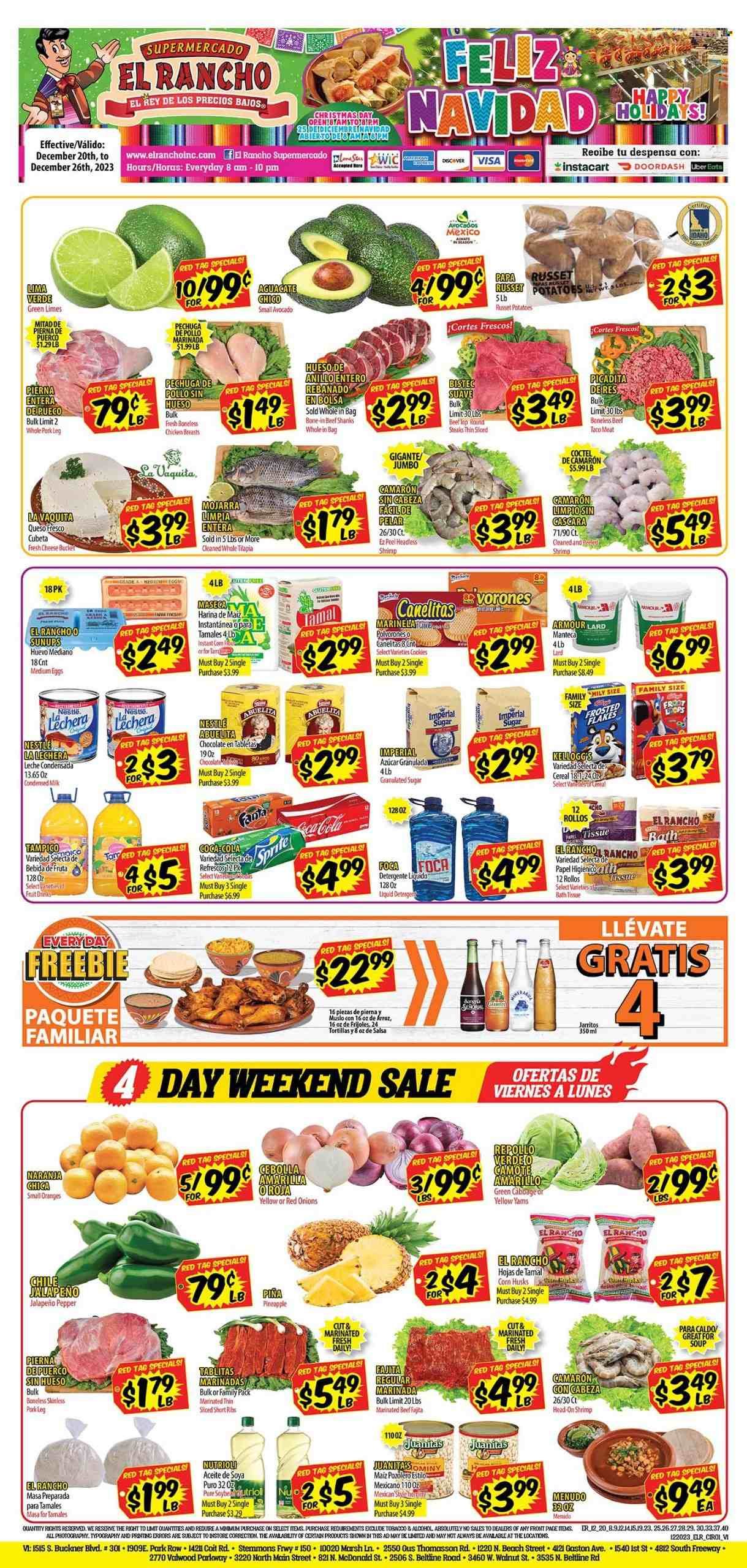 El Rancho (TX) Weekly Ad Flyer Specials December 20 to December 26, 2023