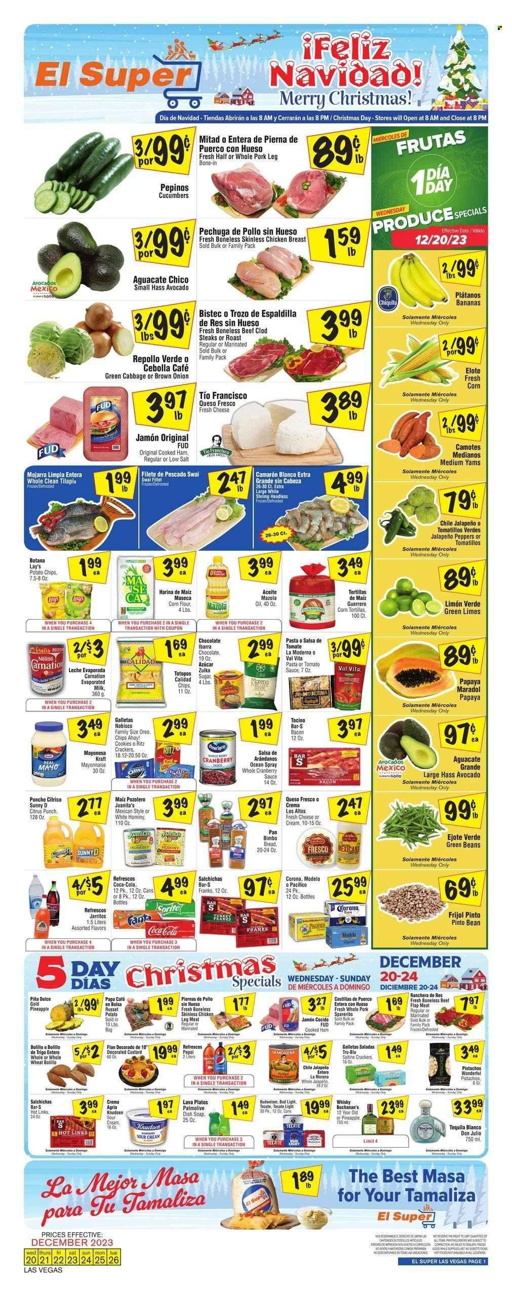 El Super (NV) Weekly Ad Flyer Specials December 20 to December 26, 2023