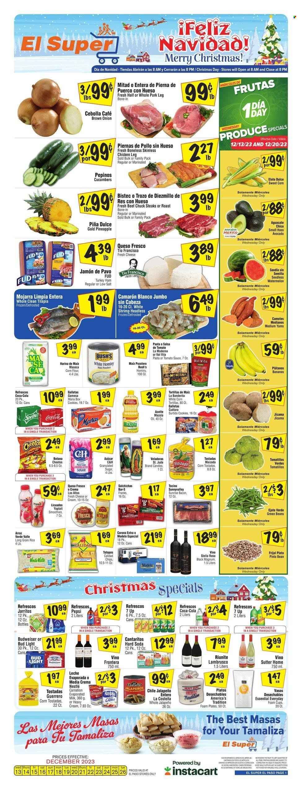 El Super (TX) Weekly Ad Flyer Specials December 20 to December 26, 2023