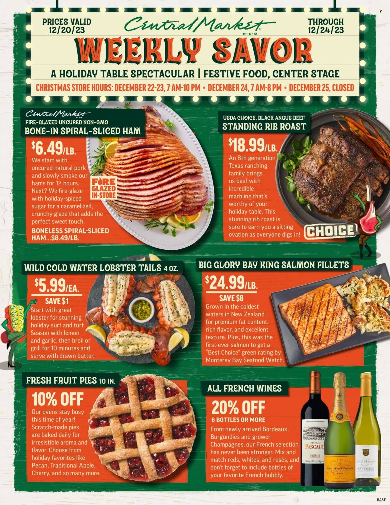 Central Market (TX) Weekly Ad Flyer Specials December 20 to December 24, 2023