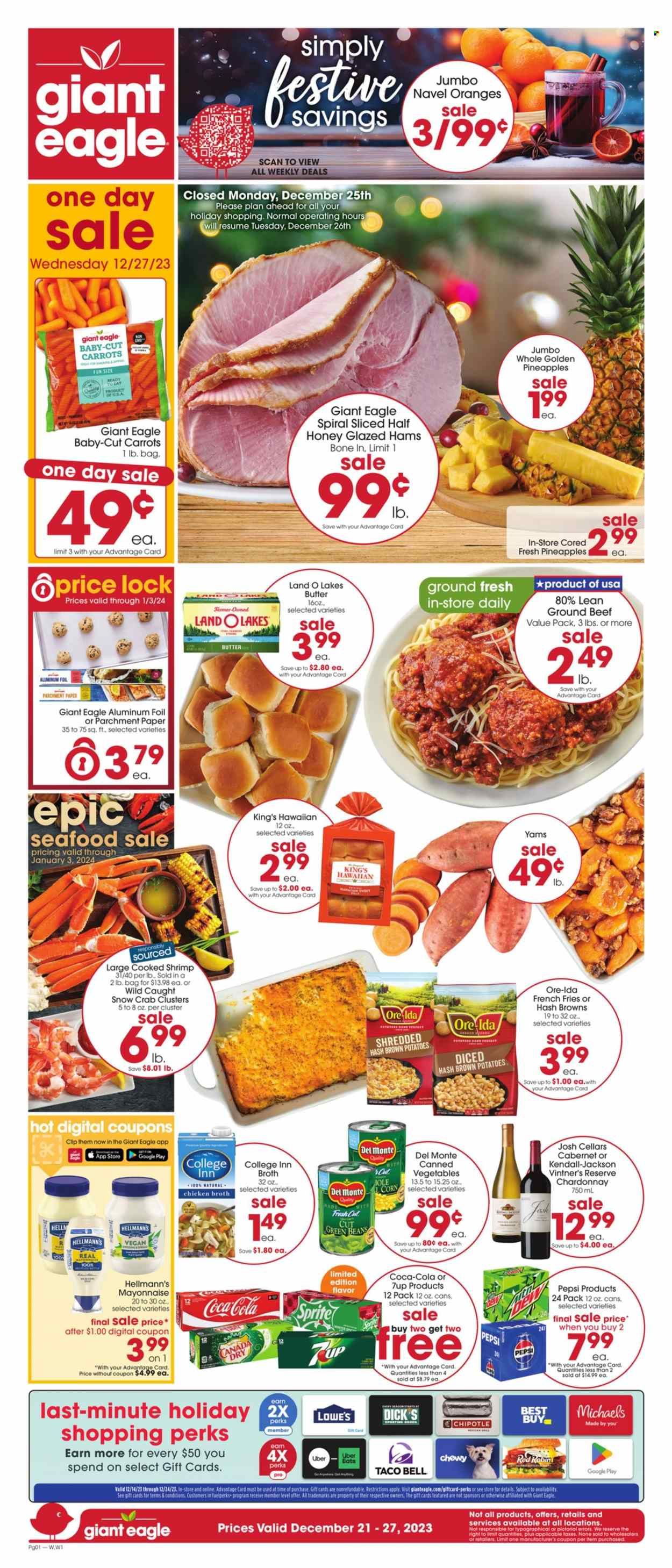 Giant Eagle (WV) Weekly Ad Flyer Specials December 21 to December 27, 2023