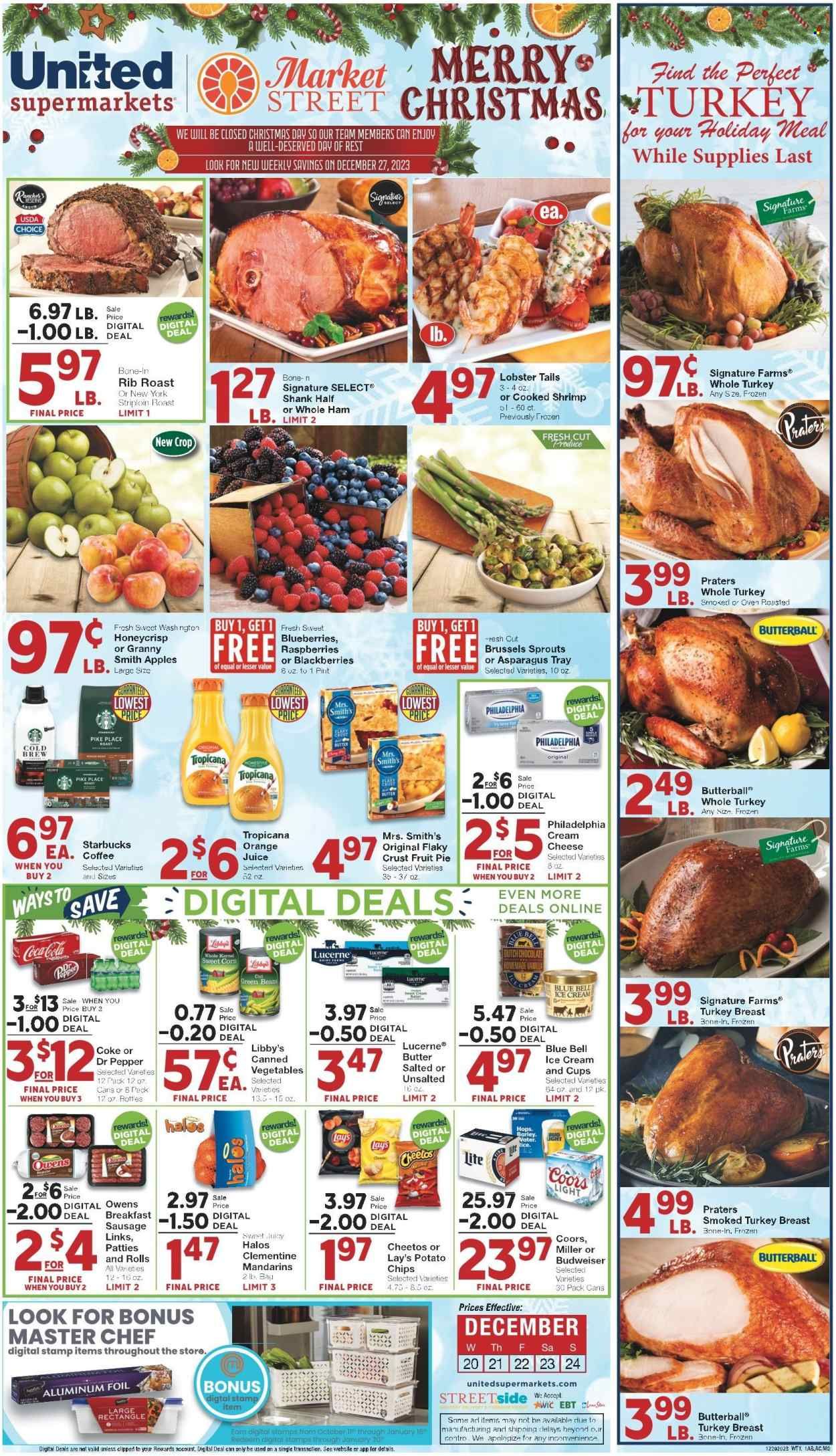 United Supermarkets (TX) Weekly Ad Flyer Specials December 20 to December 24, 2023