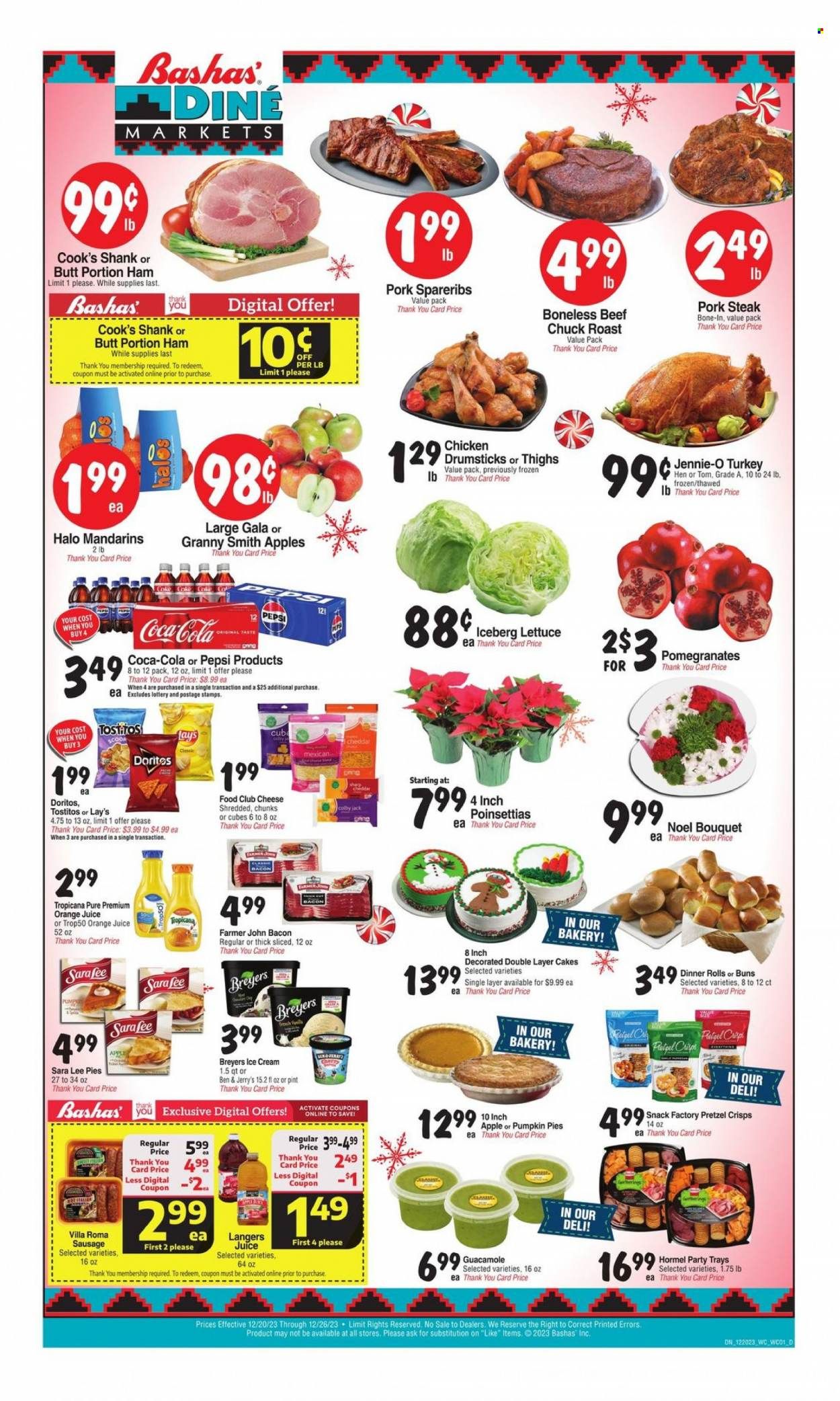 Bashas' Diné Markets (AZ, NM) Weekly Ad Flyer Specials December 20 to December 26, 2023