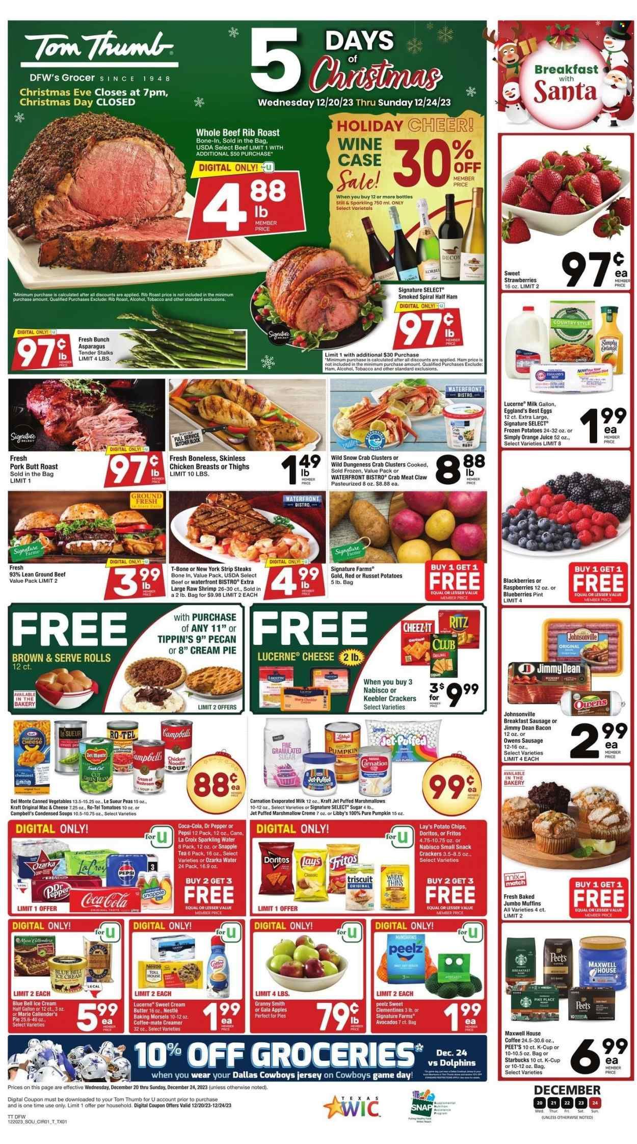 Tom Thumb (TX) Weekly Ad Flyer Specials December 20 to December 26, 2023