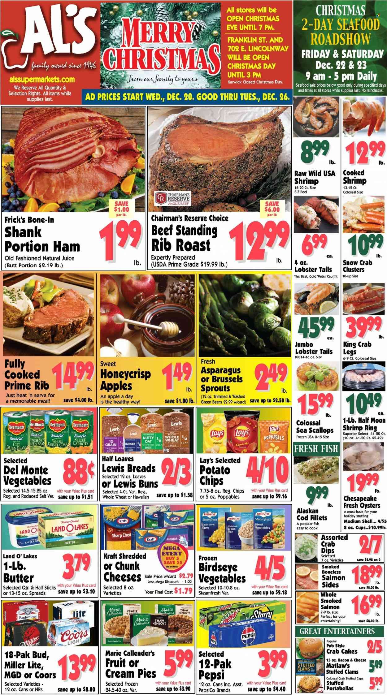 Al's Supermarket (IN) Weekly Ad Flyer Specials December 20 to December 26, 2023