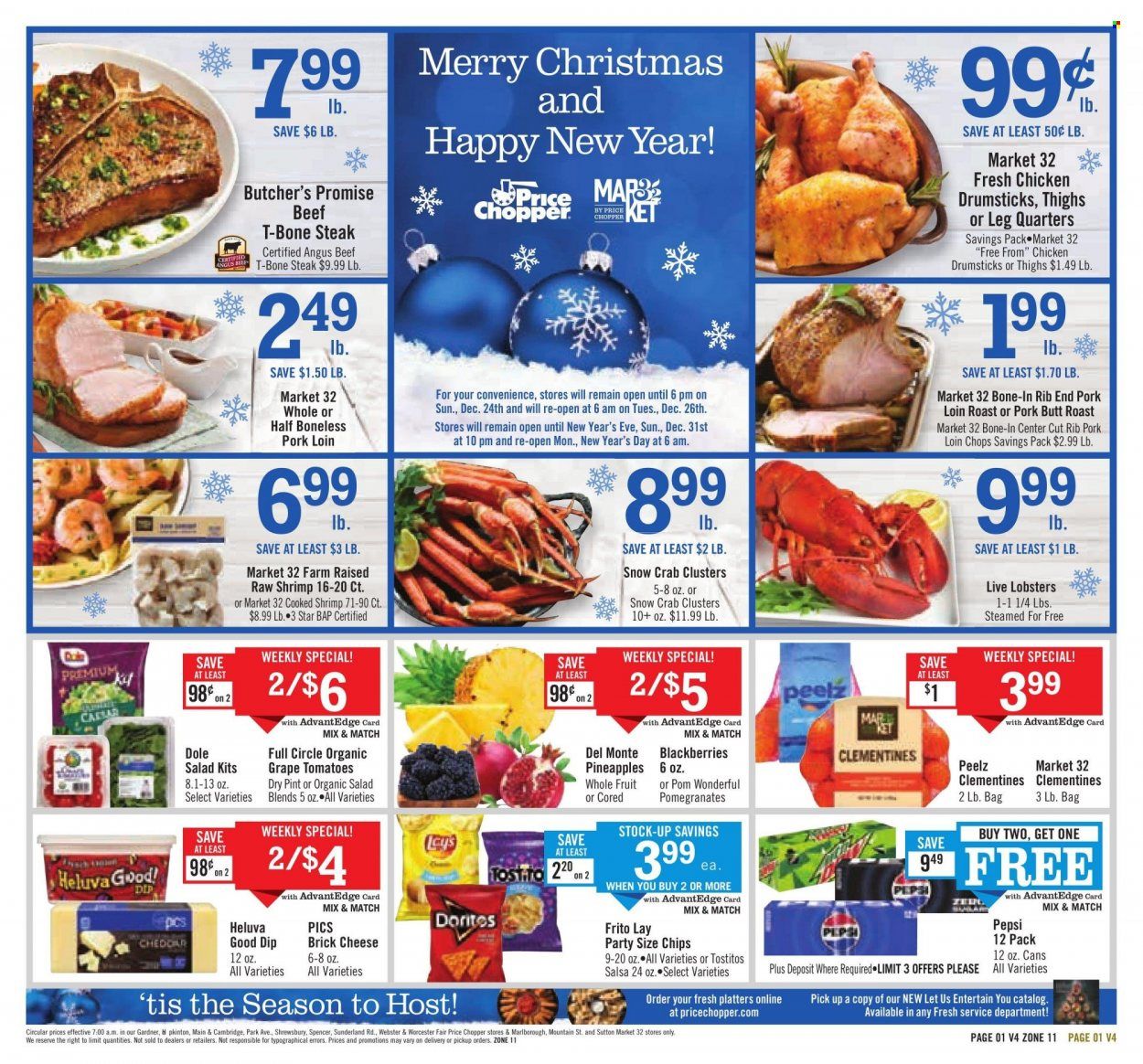 Price Chopper (MA) Weekly Ad Flyer Specials December 24 to December 30, 2023