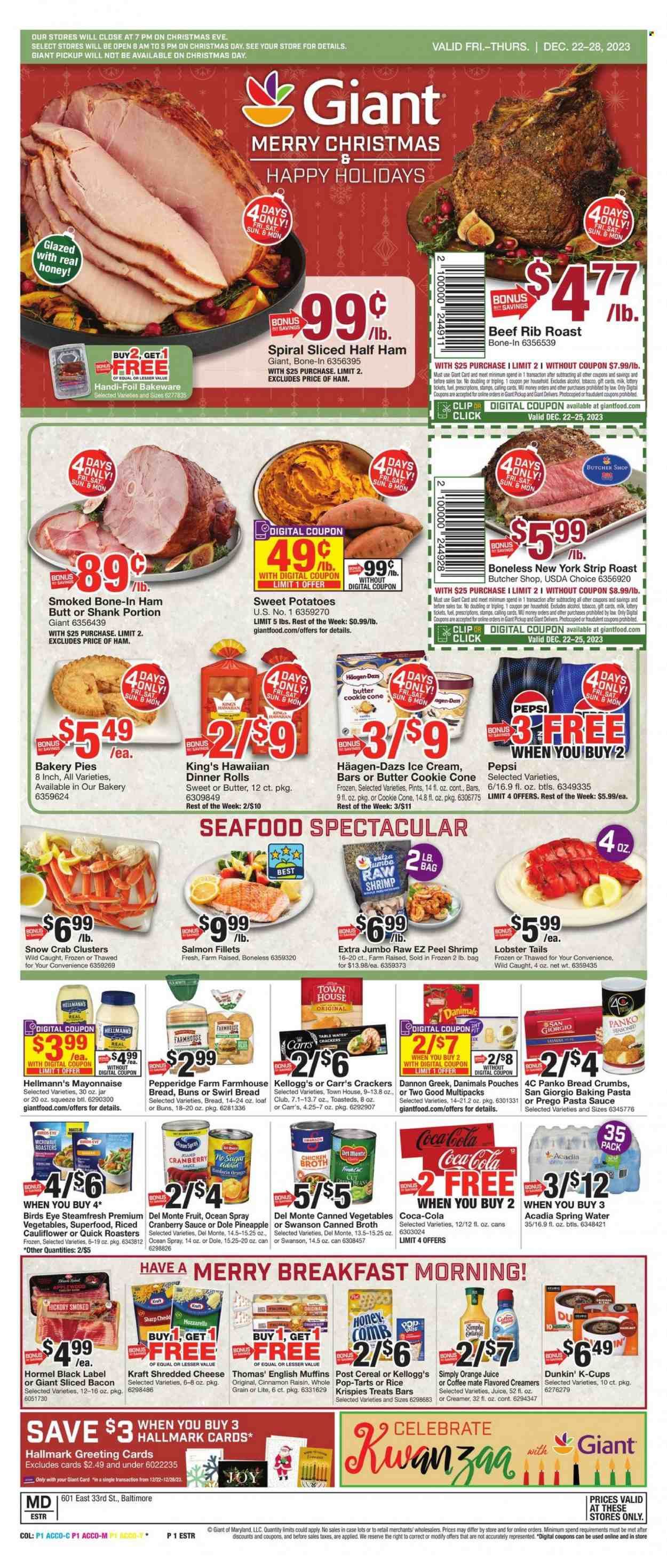 Giant Food (DE, MD, VA) Weekly Ad Flyer Specials December 22 to December 28, 2023
