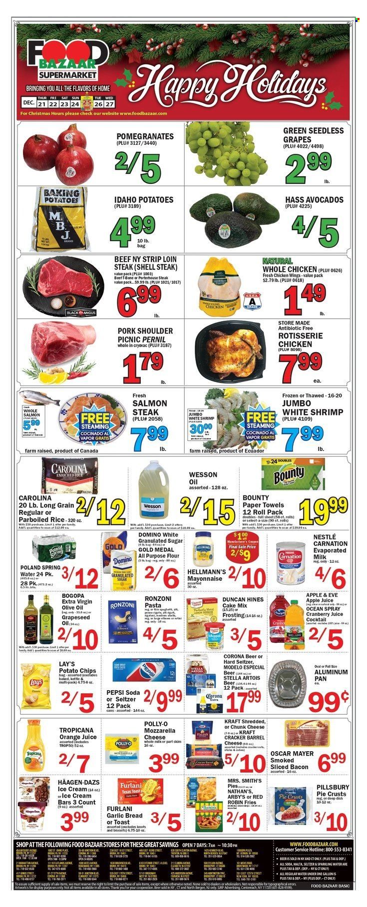 Food Bazaar (CT, NJ, NY) Weekly Ad Flyer Specials December 21 to December 27, 2023