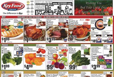 Key Food (NY) Weekly Ad Flyer Specials December 22 to December 28, 2023