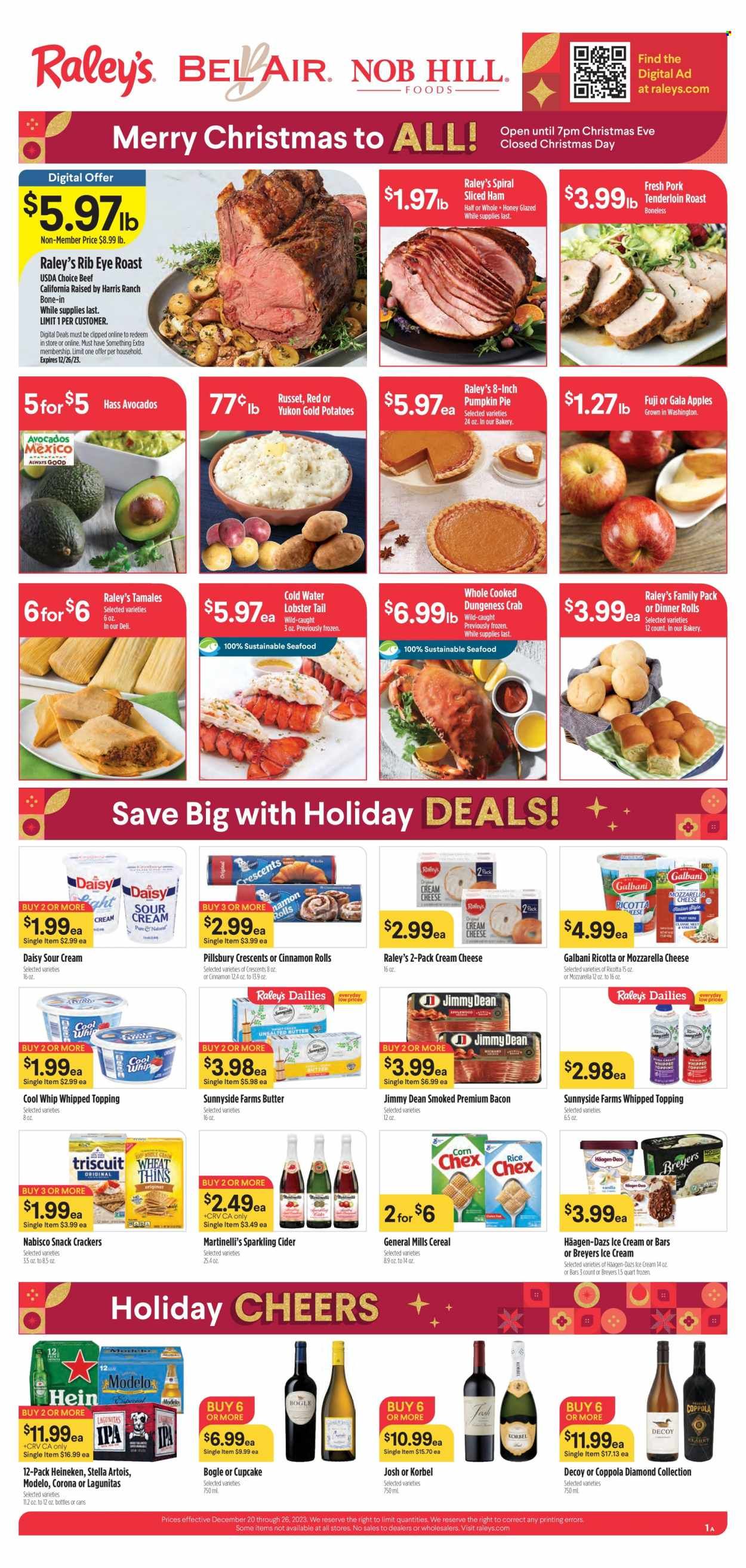 Raley's (CA, NV) Weekly Ad Flyer Specials December 20 to December 26, 2023