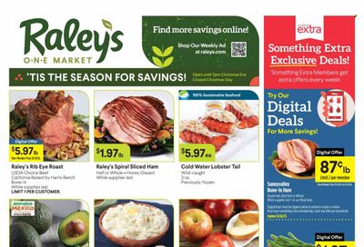Raley's (CA, NV) Weekly Ad Flyer Specials December 20 to December 26, 2023