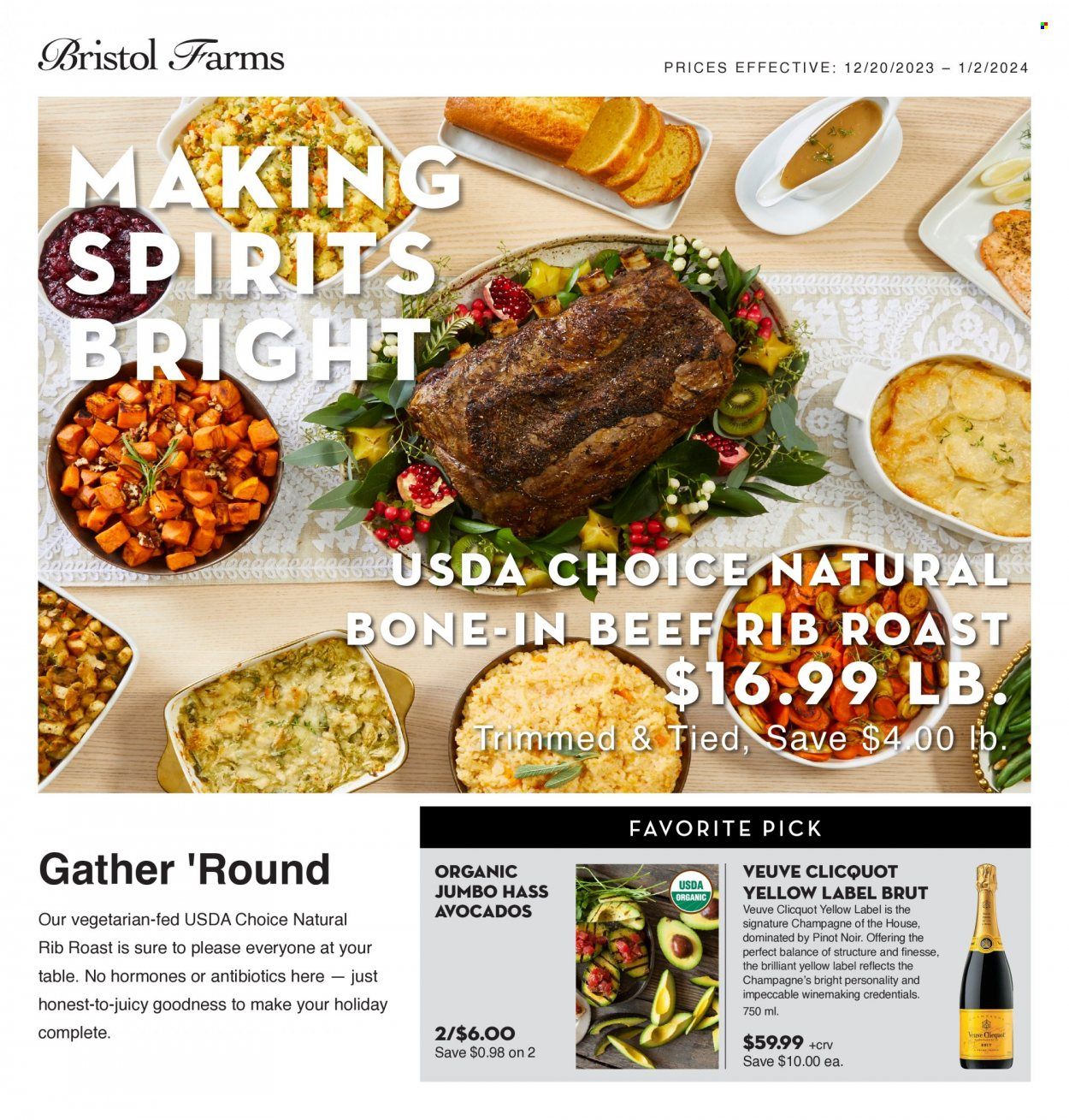 Bristol Farms (CA) Weekly Ad Flyer Specials December 20 to January 2, 2024