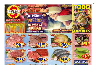 Savers Cost Plus (TX) Weekly Ad Flyer Specials December 20 to December 26, 2023