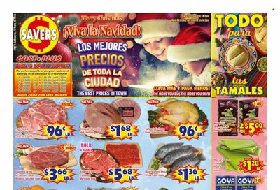 Savers Cost Plus (TX) Weekly Ad Flyer Specials December 20 to December 26, 2023
