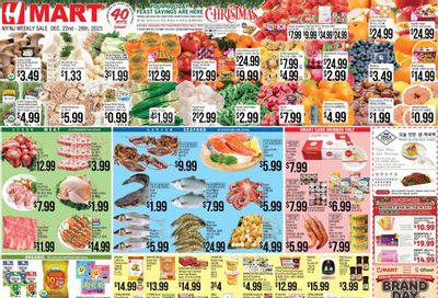 Hmart Weekly Ad Flyer Specials December 22 to December 28, 2023