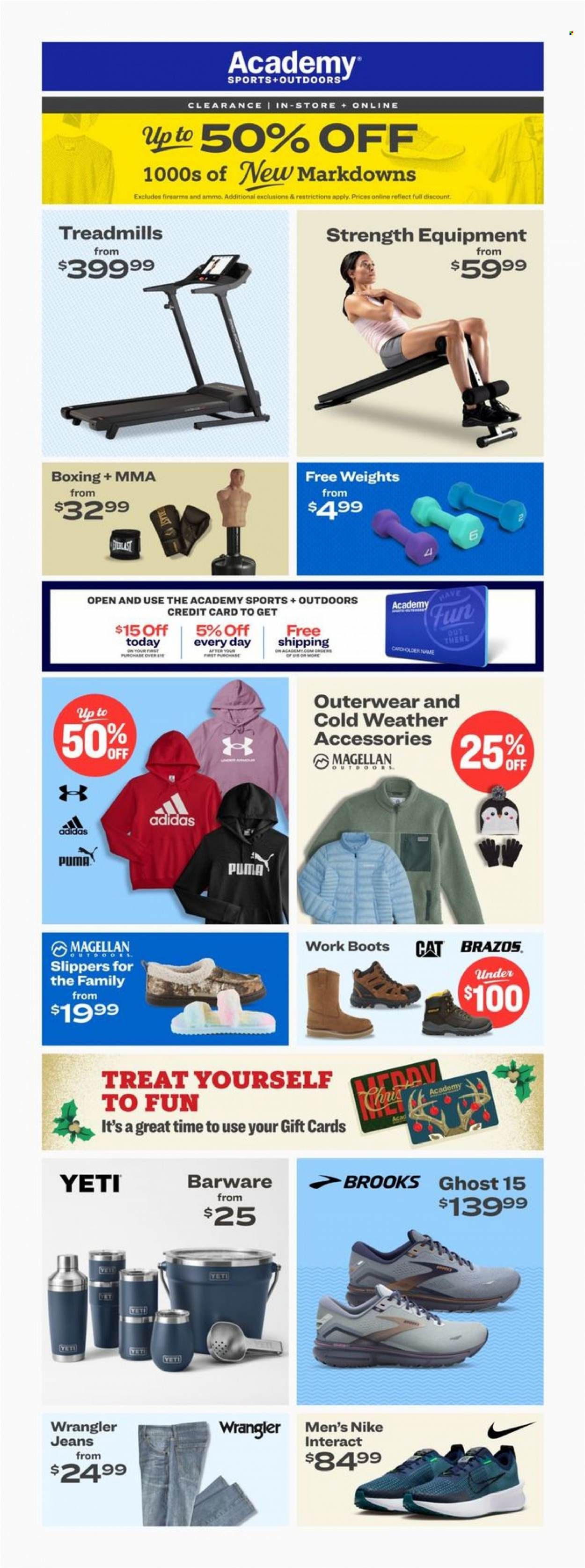 Academy Sports + Outdoors Weekly Ad Flyer Specials December 25 to January 10, 2024