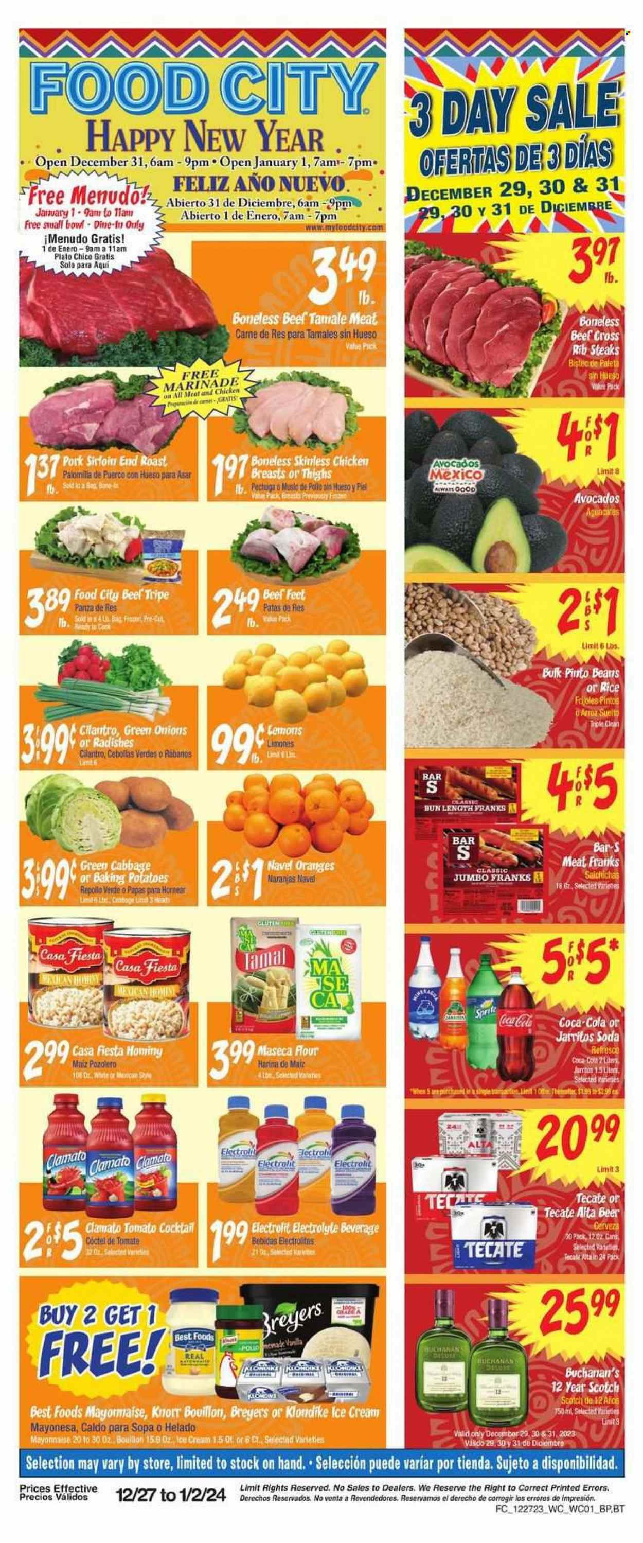 Food City (AZ) Weekly Ad Flyer Specials December 27 to January 2, 2024