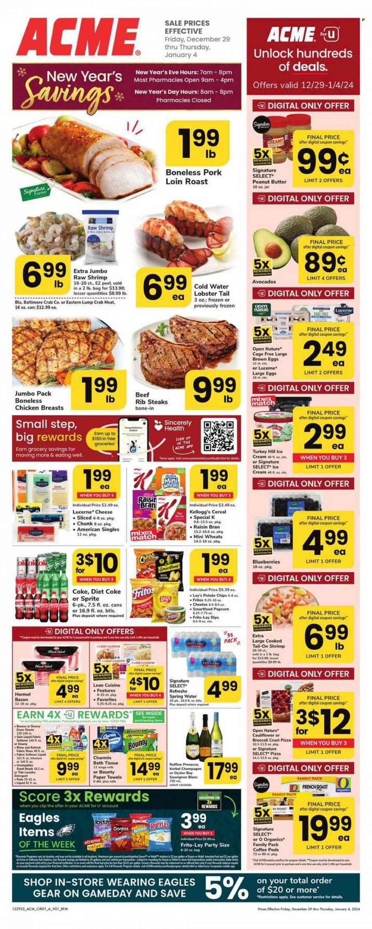 ACME (DE, NJ, NY, PA) Weekly Ad Flyer Specials December 29 to January 4, 2024