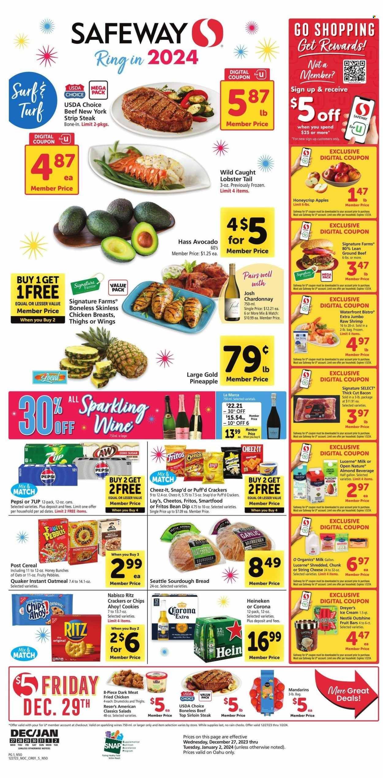 Safeway (HI) Weekly Ad Flyer Specials December 27 to January 2, 2024