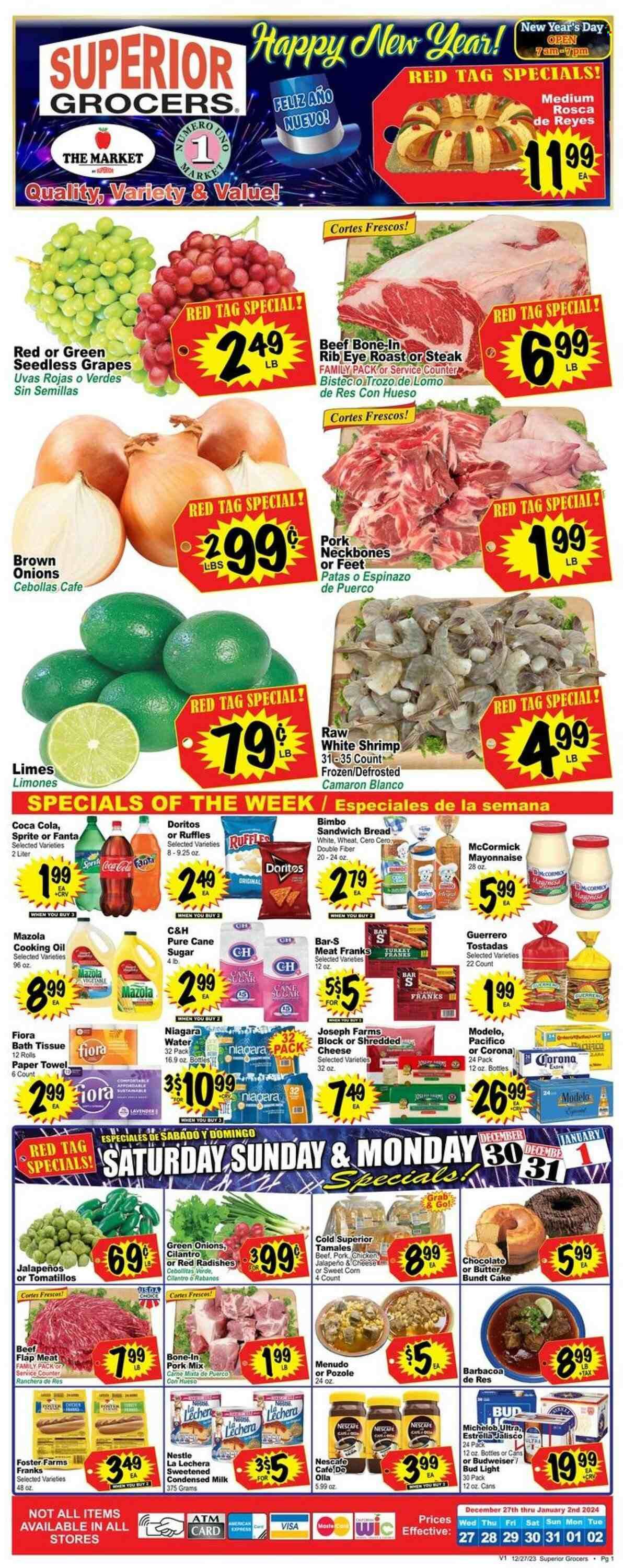Superior Grocers (CA) Weekly Ad Flyer Specials December 27 to January 2, 2024