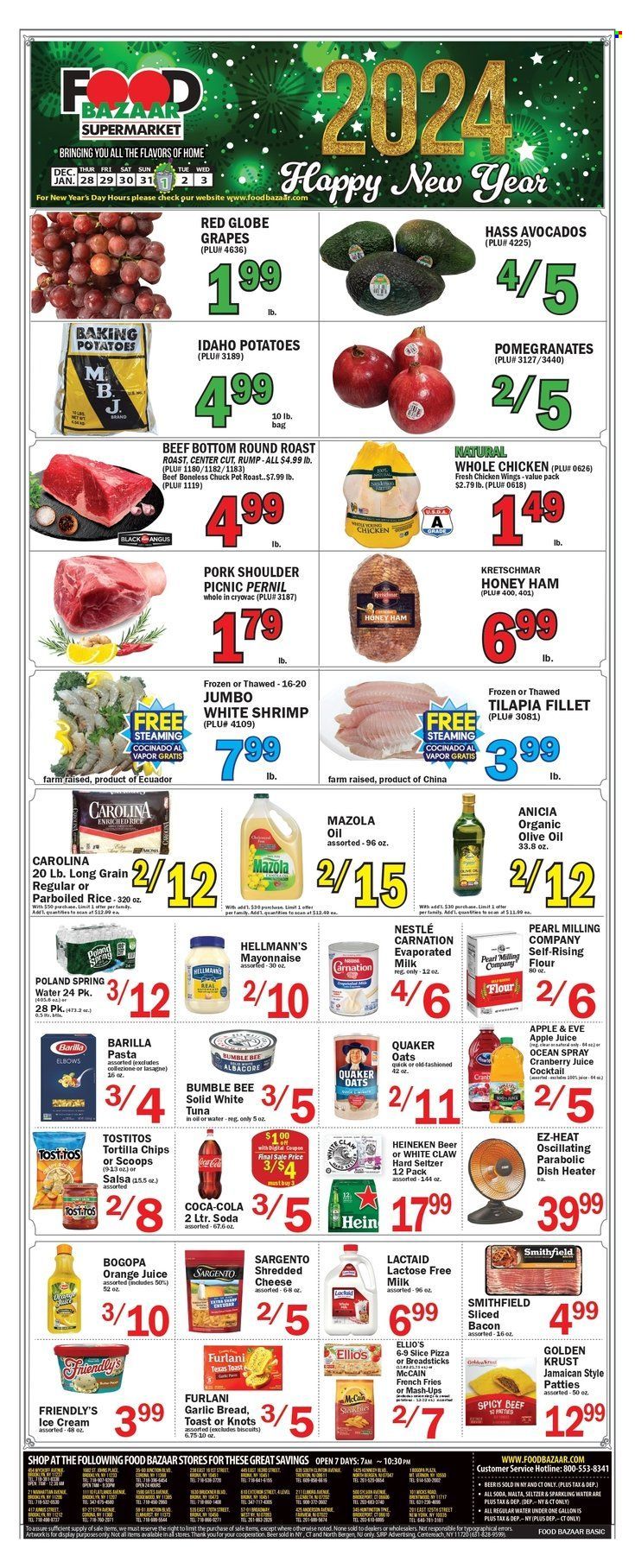 Food Bazaar (CT, NJ, NY) Weekly Ad Flyer Specials December 28 to January 3, 2024