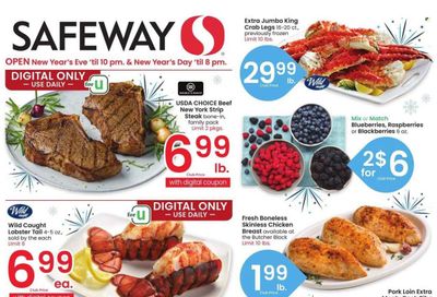 Safeway (MT) Weekly Ad Flyer Specials December 27 to January 2, 2024