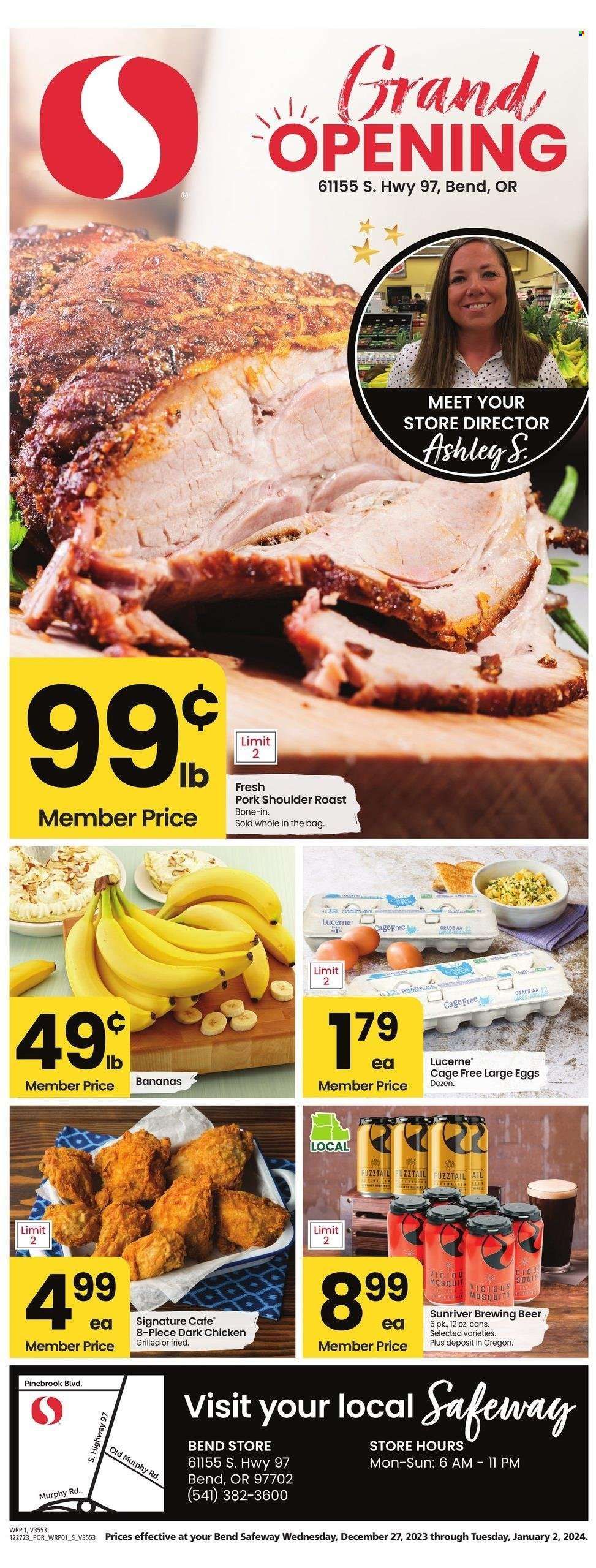 Safeway (OR) Weekly Ad Flyer Specials December 27 to January 2, 2024
