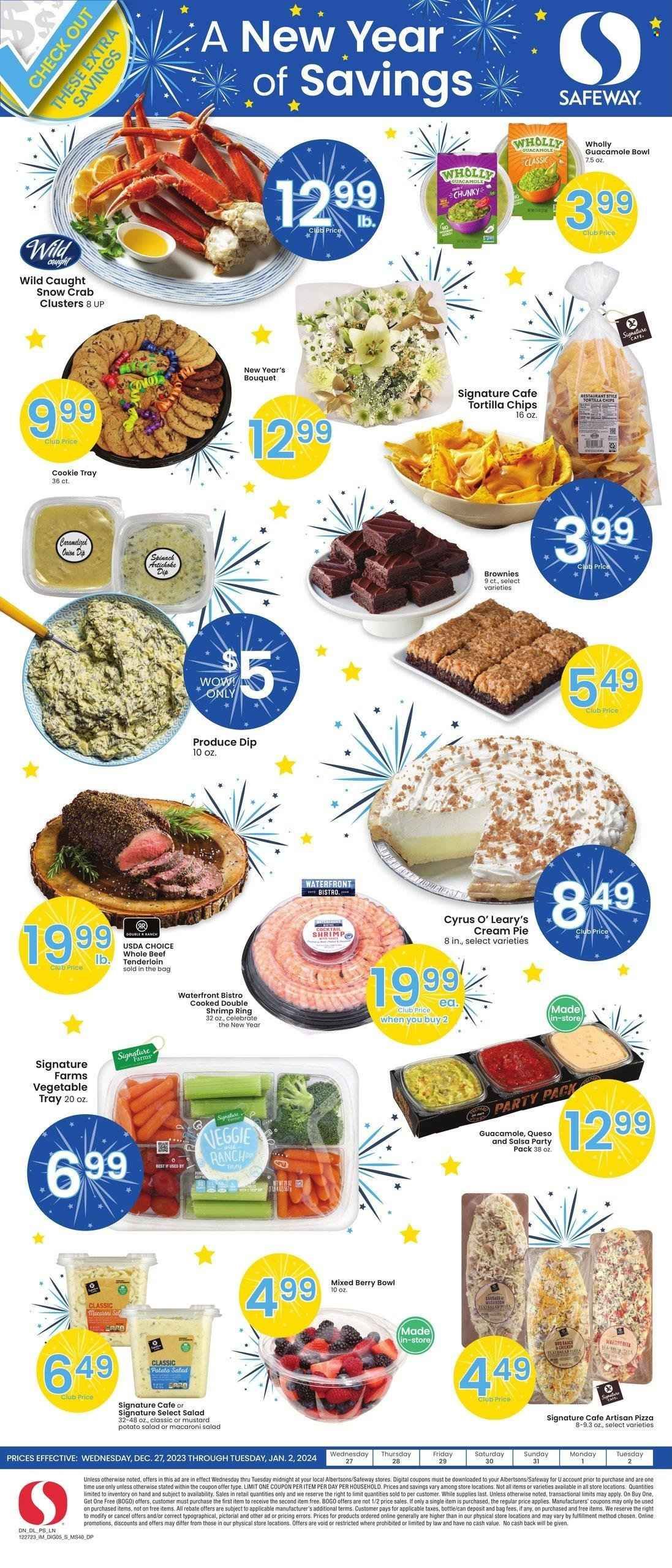 Safeway (MT, WY) Weekly Ad Flyer Specials December 27 to January 2, 2024