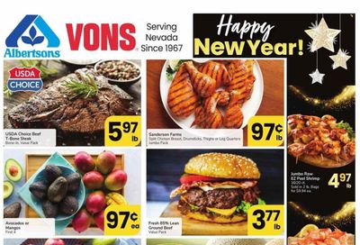 Vons (NV) Weekly Ad Flyer Specials December 27 to January 2, 2024