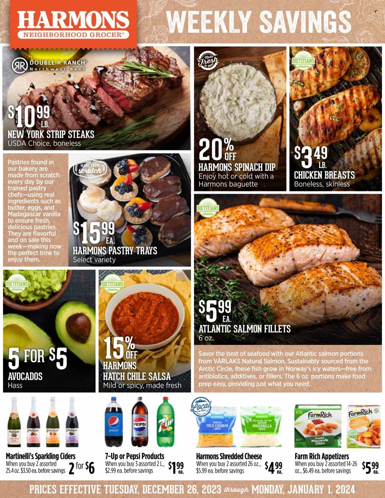 Harmons (UT) Weekly Ad Flyer Specials December 26 to January 1, 2024