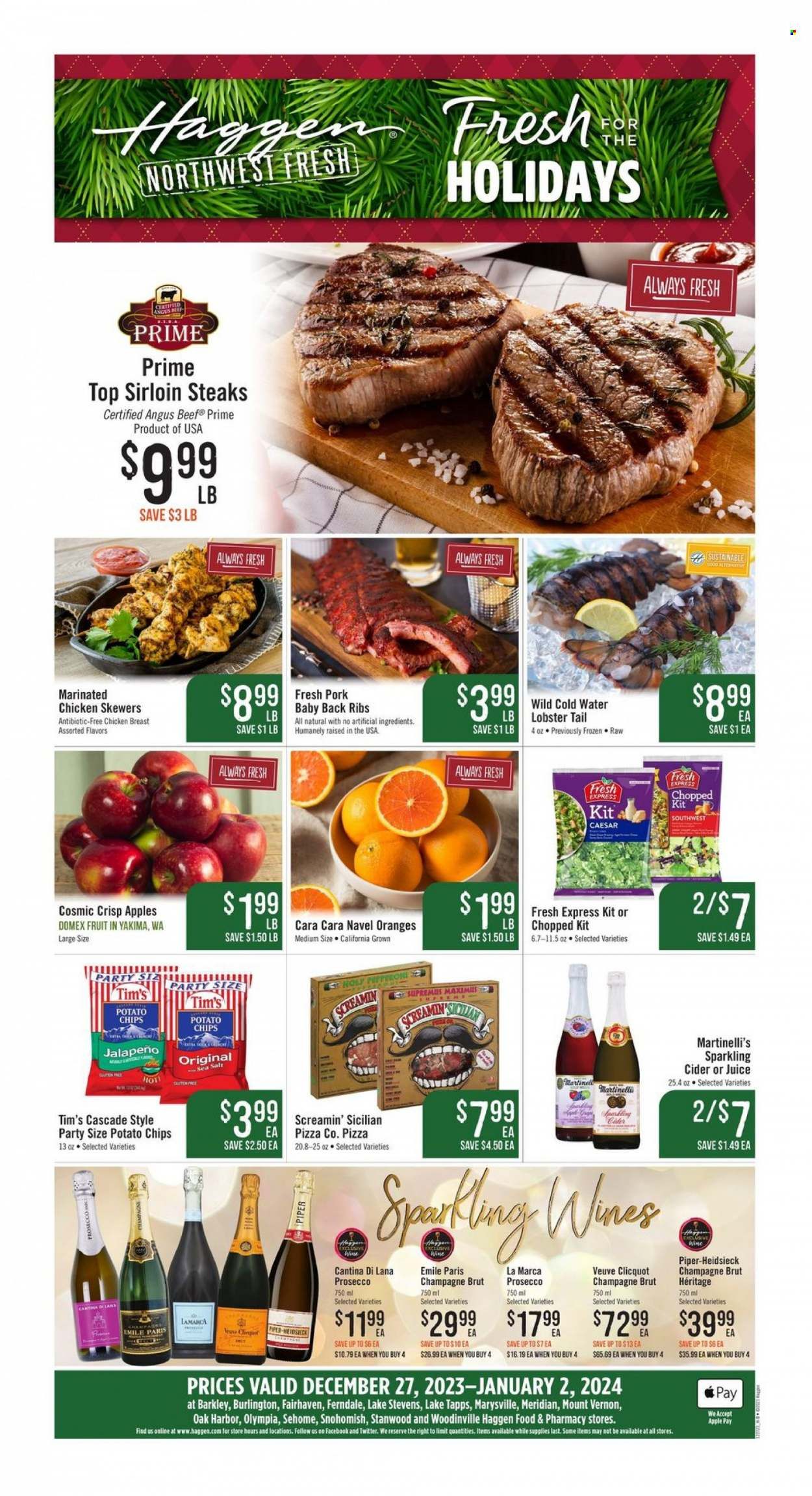 Haggen (WA) Weekly Ad Flyer Specials December 27 to January 2, 2024