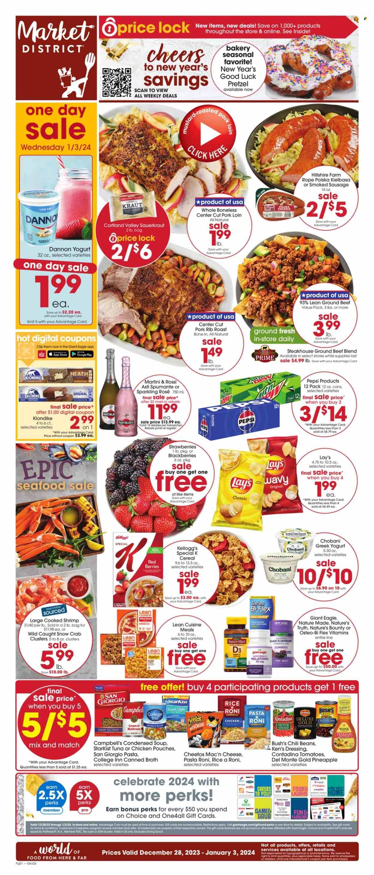 Giant Eagle (OH) Weekly Ad Flyer Specials December 28 to January 3, 2024