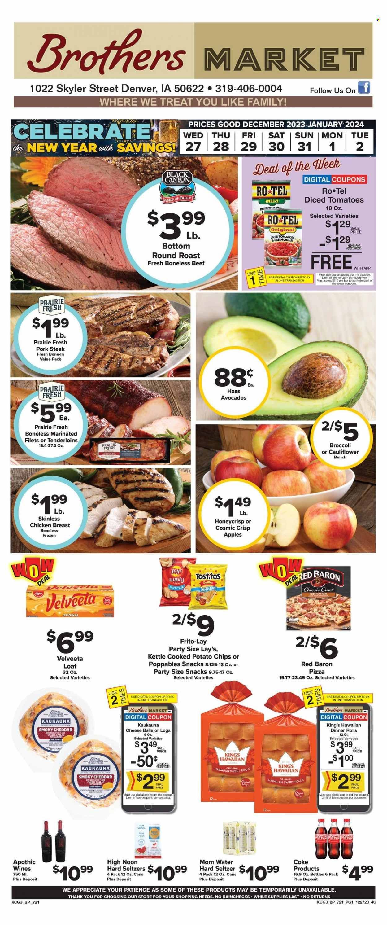 Brothers Market (IA, KS, MO) Weekly Ad Flyer Specials December 27 to January 2, 2024